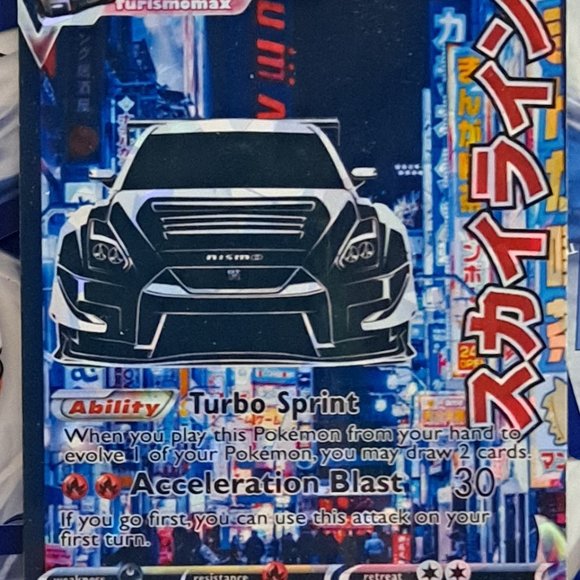 GTR R35 Nismo pokemon card - Picture 5 of 8